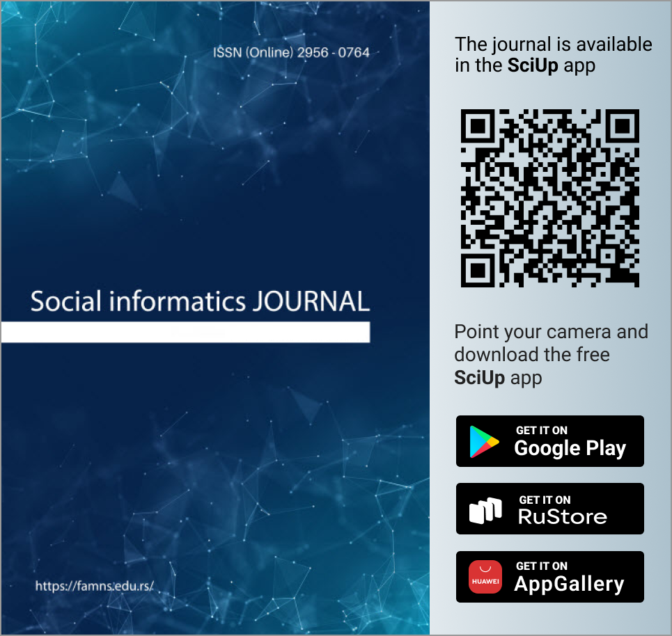 Журнал Social Informatics Journal доступен в Мобильном приложении SciUp