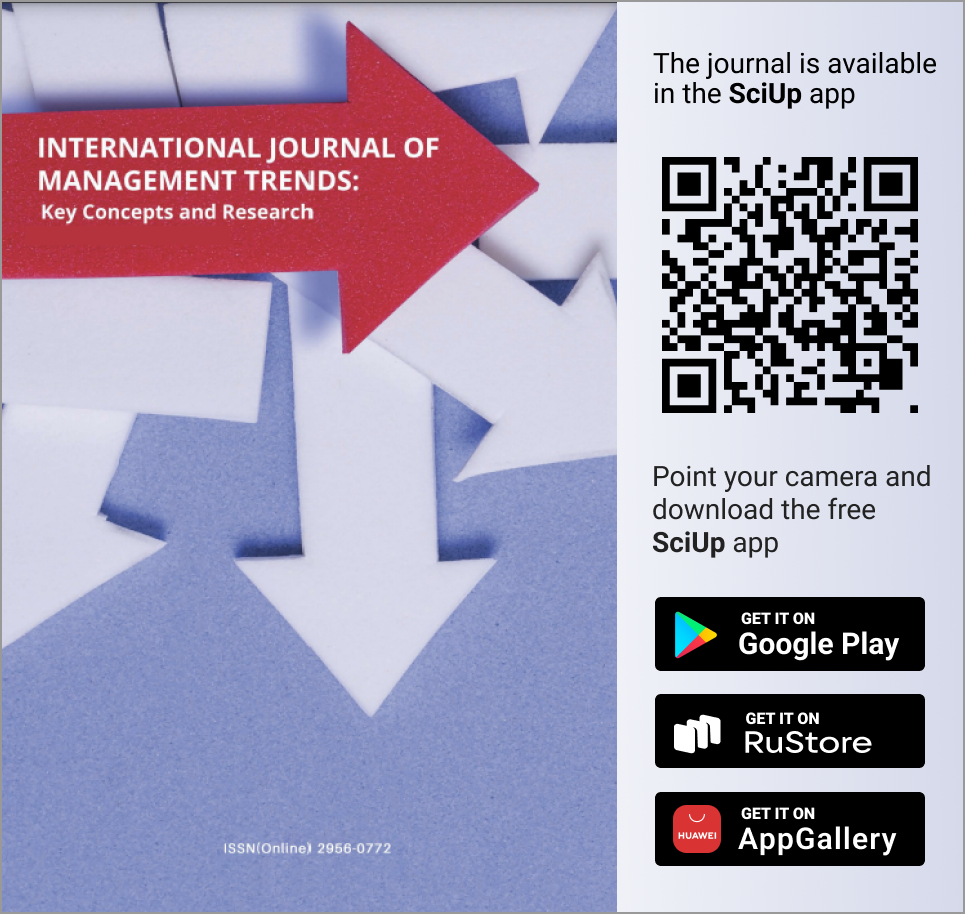 Журнал International Journal of Management Trends: Key Concepts and Research доступен в Мобильном приложении SciUp