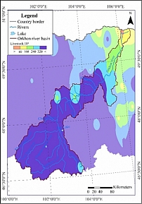LIVESTOCK PRESSURE AND ECOHYDROLOGICAL STABILITY OF THE  ORKHON RIVER BASIN, MONGOLIA