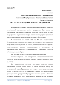 Анализ организации расчетов на предприятии