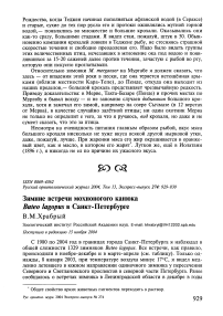 Зимние встречи мохноногого канюка Buteo lagopus в Санкт-Петербурге