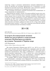 О встрече белошапочной овсянки Emberiza leucocephala и корольковой пеночки Phylloscopus proregulus на острове Змеиный в Чёрном море