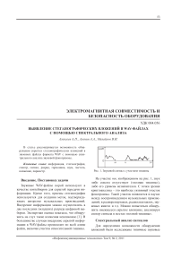 Выявление стеганографических вложений в WAV-файлах с помощью спектрального анализа