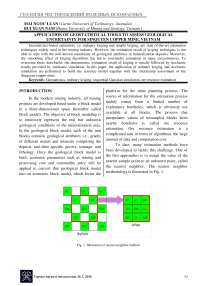 Application of geostatistical tools to assess geological uncertainty for Sinquyen Copper mine, Vietnam