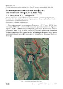 Характеристика гнездовой авифауны заповедника "Ягорлык" в 2017 году