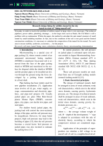 Research design lining for utilities tunnel in the city based on state of "lining-massif soil"