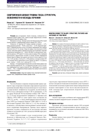 Современная боевая травма глаза. Структура, особенности и исходы лечения