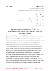 Потенциальное воздействие COVID-19 на недвижимость в регионе EMEA (Европа, Ближний Восток и Африка)