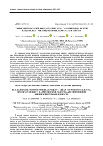 Тaмa нepкciбiндe олдaну шiн Aлмaты облыcындa ceтiн жaa пicкeн гpeк жaaыны жeмicaбын зepттeу