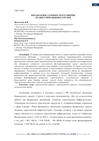 Преодоление сезонности в развитии малых горнолыжных отелей