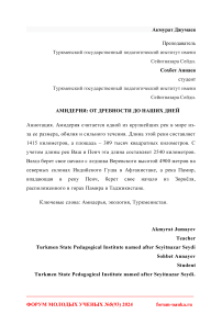 Амидерия: от древности до наших дней