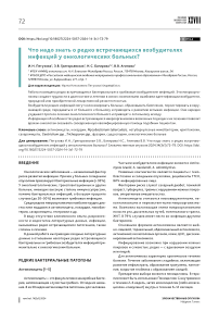 Что надо знать о редко встречающихся возбудителях инфекций у онкологических больных?