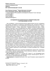 Исследование органолептического профиля розовых вин с географическим статусом