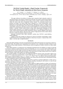RANSAC-Scaled Depth: A Dual-Teacher Framework for Metric Depth Annotation in Data-Scarce Scenarios