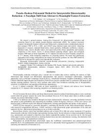 Pseudo-Boolean Polynomial Method for InterpreTab. Dimensionality Reduction: A Paradigm Shift from Abstract to Meaningful Feature Extraction
