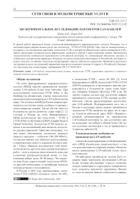 Экспериментальное исследование параметров LAN-кабелей