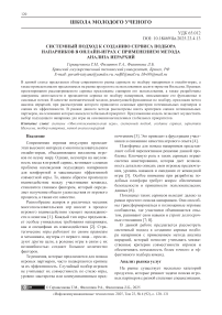 Системный подход к созданию сервиса подбора напарников в онлайн-играх с применением метода анализа иерархий