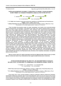 Майсыздандырылған ешкі сүтінен йогурт өндіру технологиясы және оның тағамдықфункционалдық қасиеттерін зерттеу