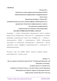 Анализ сервисов хостинга для Git