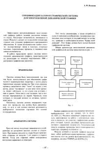 Спецификация базовой графической системы для многооконной динамической графики