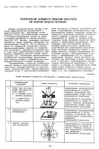 Технологические возможности применения фокусаторов при лазерной обработке материалов