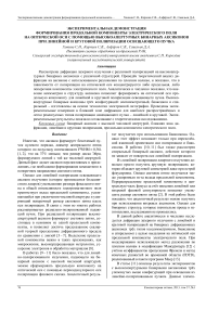 Экспериментальная демонстрация формирования продольной компоненты электрического поля на оптической оси с помощью высокоапертурных бинарных аксиконов при линейной и круговой поляризации освещающего пучка