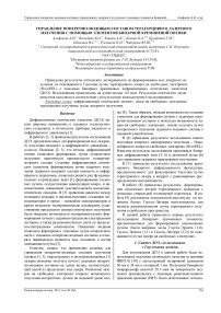 Управление поперечно-модовым составом терагерцового лазерного излучения с помощью элементов бинарной кремниевой оптики