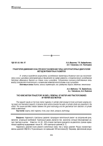 Траектория движения хона при восстановлении гильз автотракторных двигателей методом ремонтных размеров