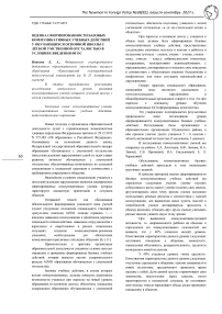 Оценка сформированности базовых коммуникативных учебных действий у обучающихся основной школы с лёгкой умственной отсталостью в условиях введения ФГОС