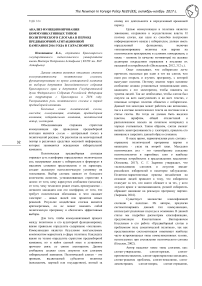 Анализ функционирования коммуникативных типов политического слогана в период предвыборной агитационной кампании 2016 года в г.Красноярске