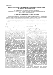 Влияние естественных подземных волноводов на распространение радиоволн диапазонов СДВ-СВ