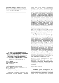 Осмотически зависимое образование микросклероциев пепельной гнили Macrophomina phaseolina (Tassi) Goid в тканях культурного и дикорастущих видов сои (сообщение I)