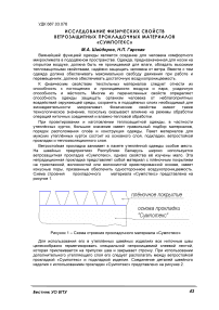 Исследование физических свойств ветрозащитных прокладочных материалов «Сумпотекс»