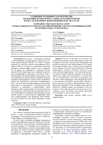 Сравнение основных характеристик колебаний хромосферы Солнца и магнитосферы по исследованиям, выполненным в ИСЗФ СО РАН