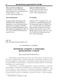 Европейские стандарты о правосудии, дружественном к ребенку