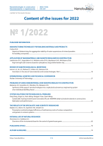 Content of the issues published in 2022