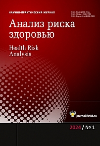 1 (45), 2024 - Анализ риска здоровью