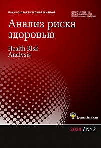 2 (46), 2024 - Анализ риска здоровью