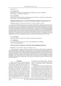 Инновационная стратегия Новосибирской области