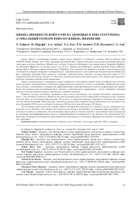 Оценка внешнесредового риска здоровью в зоне геотуризма «Глобальный геопарк Юнеско Иджен», Индонезия