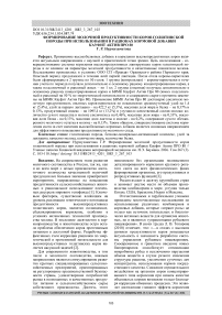 Формирование молочной продуктивности коров голштинской породы при использовании в рационах кормовой добавки Кауфит Актив ПРО 80