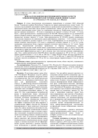 Показатели оценки воспроизводительных качеств хряков-производителей терминальной линии Талент