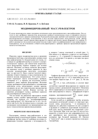 Модифицированный масс-рефлектрон