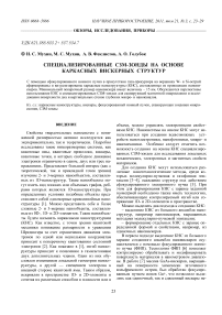 Специализированные СЗМ-зонды на основе каркасных вискерных структур