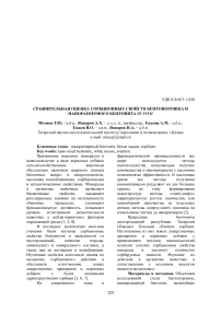 Сравнительная оценка сорбционных свойств бентопорошка и наноразмерного бентонита in vivo