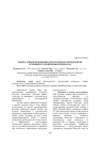 Оценка хряков производителей крупной белой породы по основным селекционным признакам