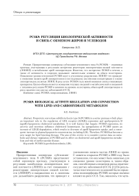 PCSK9: регуляция биологической активности и связь с обменом жиров и углеводов