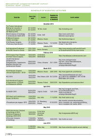 Хроника, информация, календарь проведения научных мероприятий
