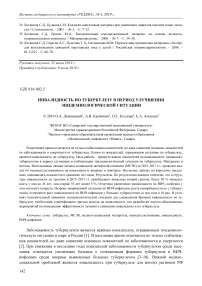 Инвалидность по туберкулезу в период улучшения эпидемиологической ситуации