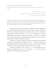 Трансформация повседневности казанцев в связи с подготовкой к универсиаде 2013 г